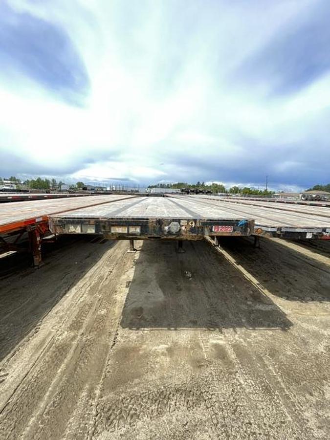 Used 2014 Great Dane 53' Tridem Flat Deck/Highboy