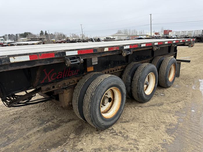 Used 2015 Fontaine 53' Tridem Extendable/Trombone Flat Deck