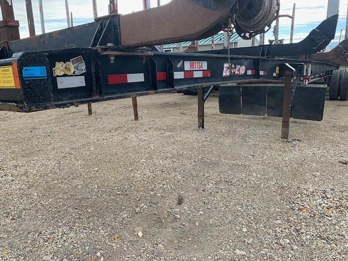 Used 2019 BWS Tridem Hay Rack Logging Trailer