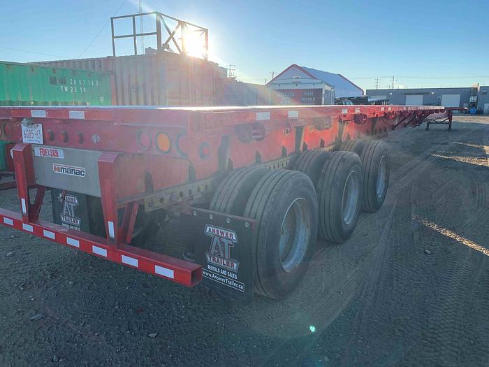 Used 2013 Manac Tridem Hi Boy Trailer - Trombone/Extendable