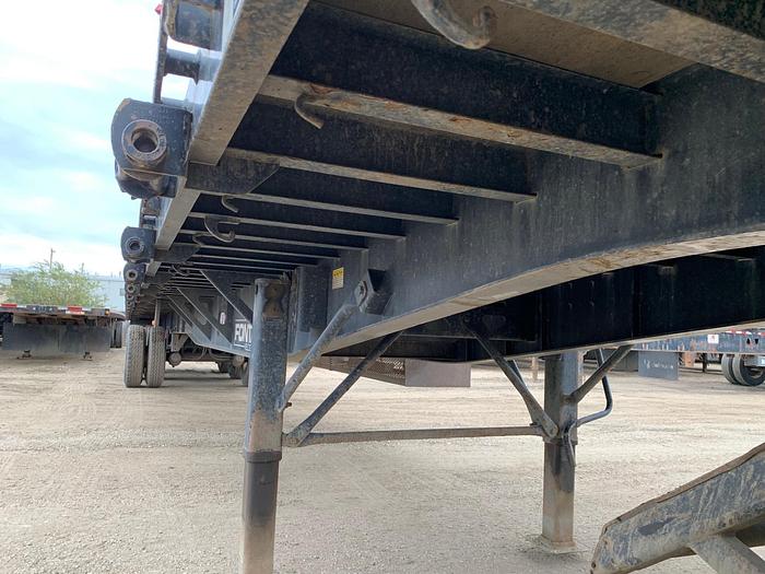 Used 2022 Fontaine 53' Tridem Flat Deck/Highboy