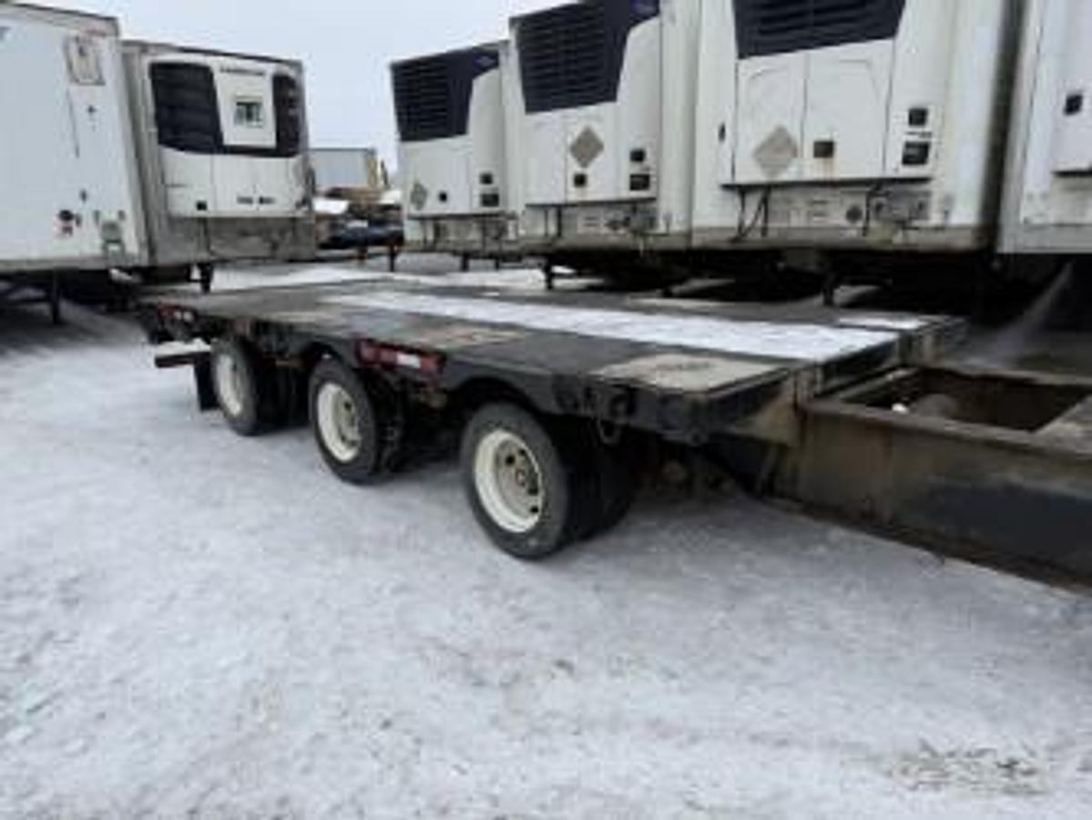 Used 2015 Manac 53' Tridem Extendable/Trombone Step Deck Low Pro