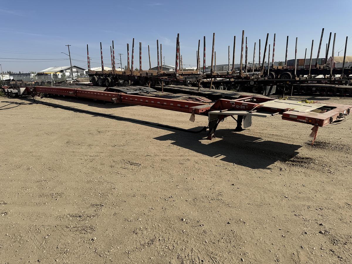 Used 2011 Temisko Expandable Wind Blade and Tower Trailer