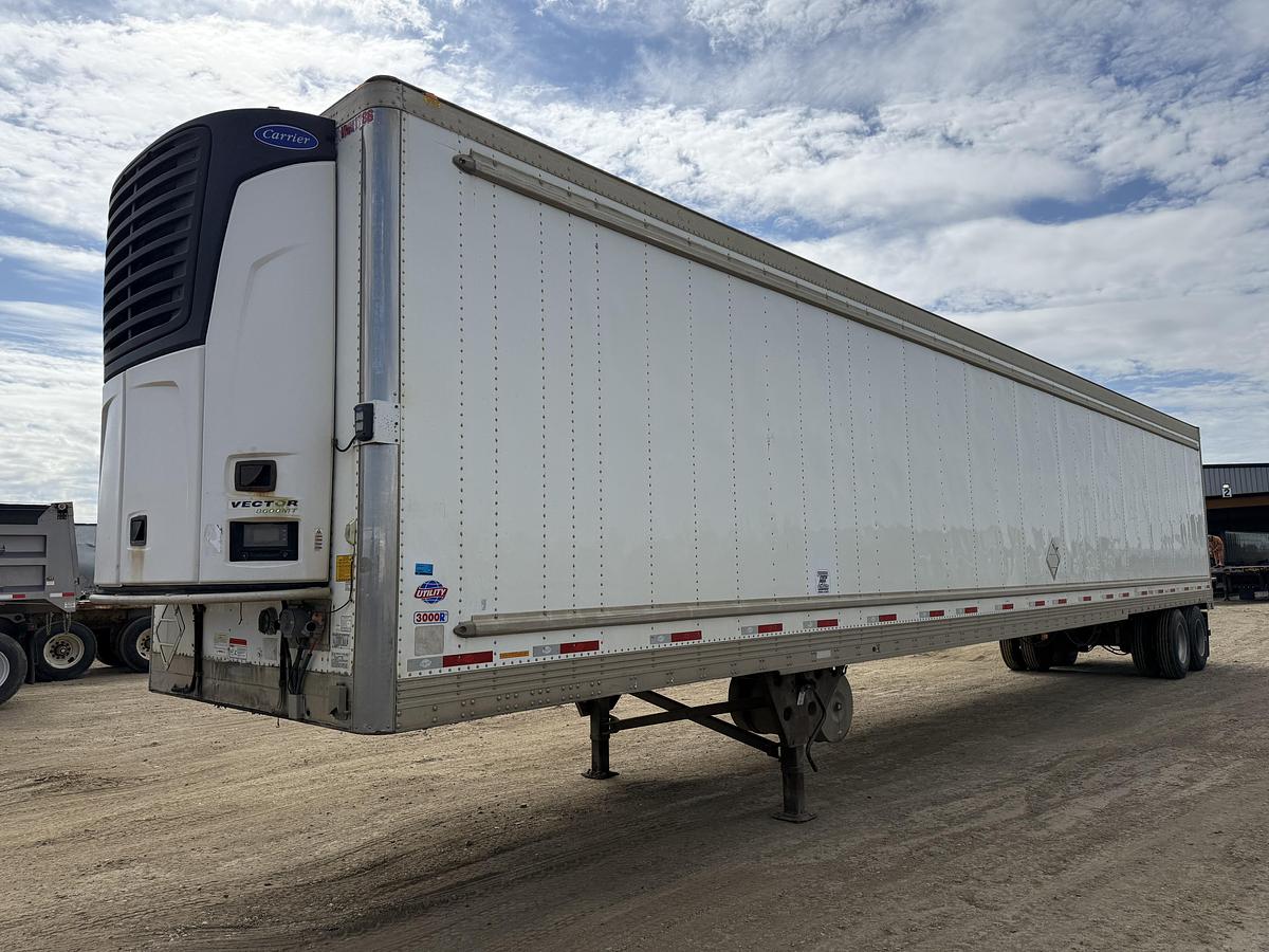 Used 2016 Utility 53' Multi-Temp Tridem Reefer/Refrigerated Van