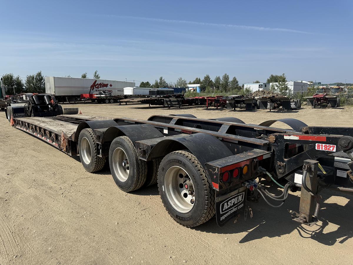 Used 2015 Aspen 10 Axle Hydraulic Low Bed Combination