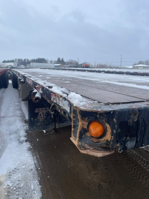 Used 2020 Manac 53' Tridem Flat Deck/Highboy - #FD1542