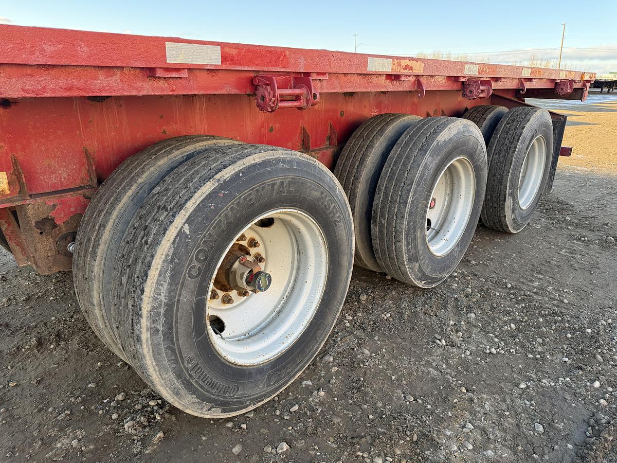 Used 2015 Manac 53' Tridem Flat Deck/Highboy