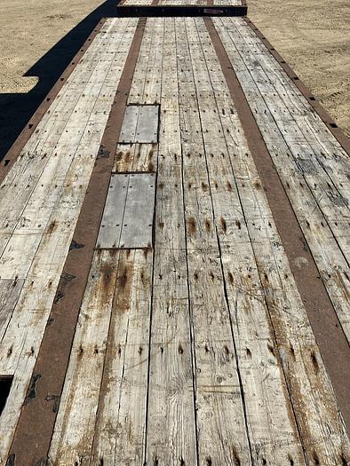 Used 2013 Lode King Flat Deck Super B Lead/Pup