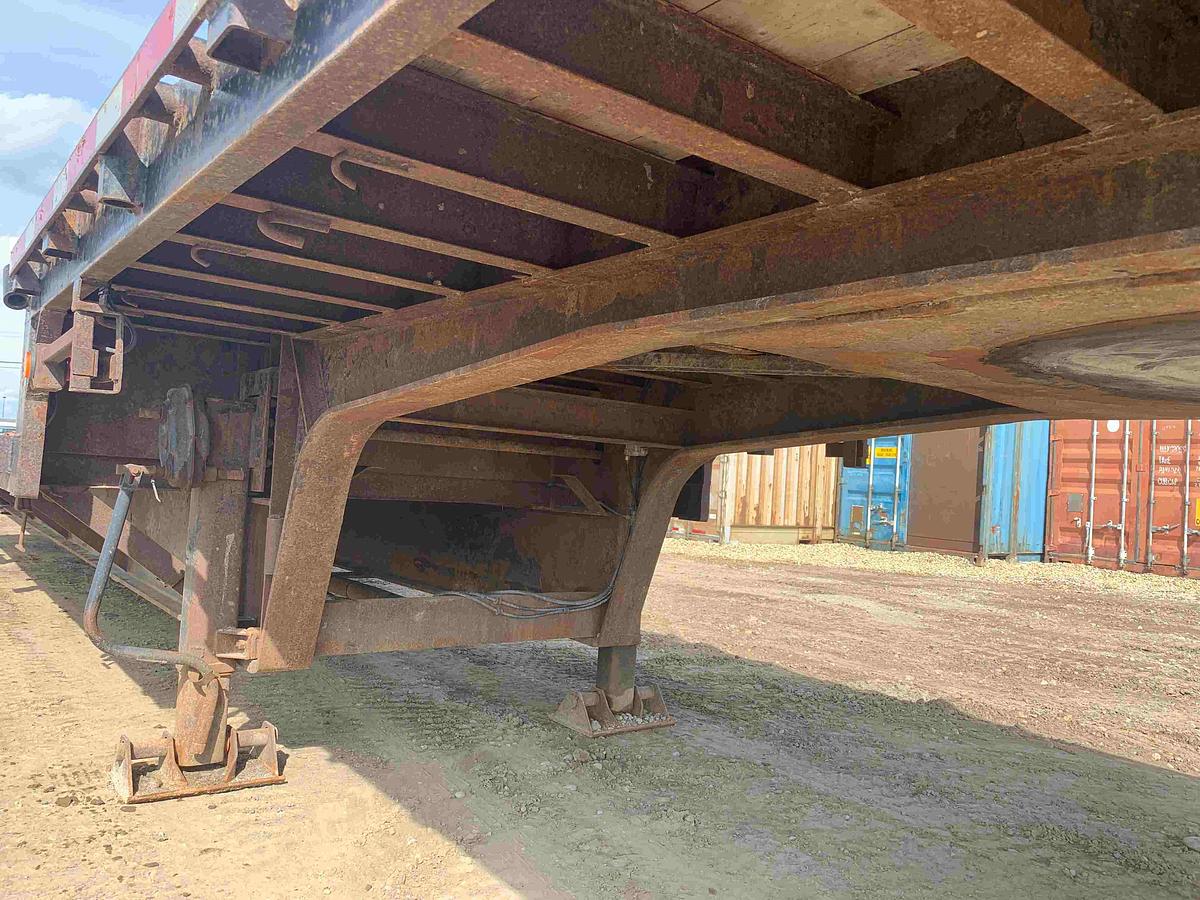 Used 2009 Thru-Way 53' Step Deck Extendable/Trombone