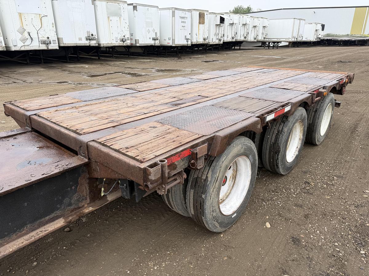 Used 2012 Manac 53' Step Deck Extendable/Trombone