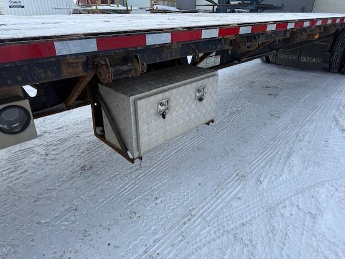 Used 2013 Cancade 53' Tridem Flat Deck/Highboy