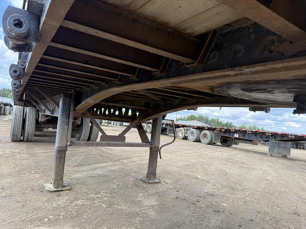 Used 2014 Manac Flat Deck Super B Lead/Pup