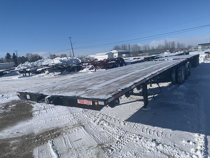 Used 2015 Manac Flat Deck Super B Lead/Pup