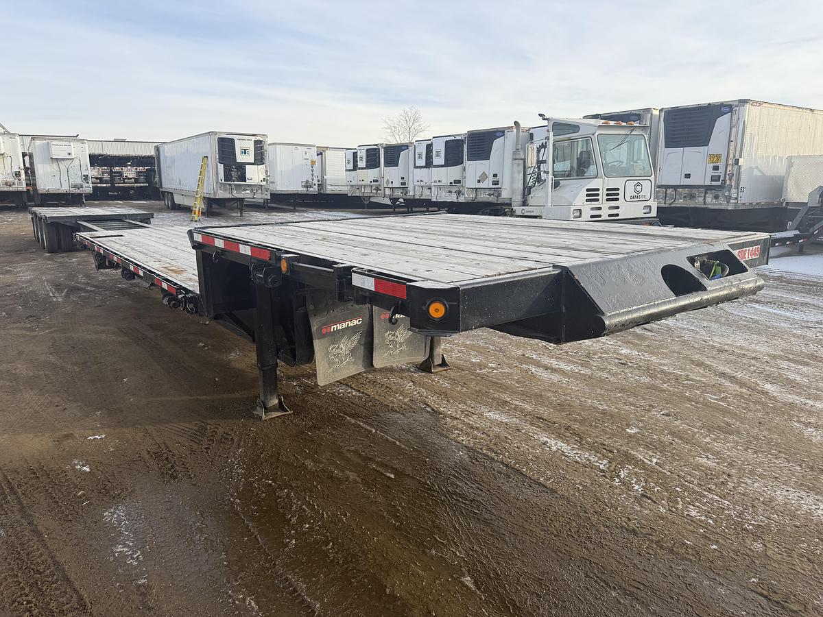 Used 2011 Manac 53' Tridem Extendable/Trombone Step Deck