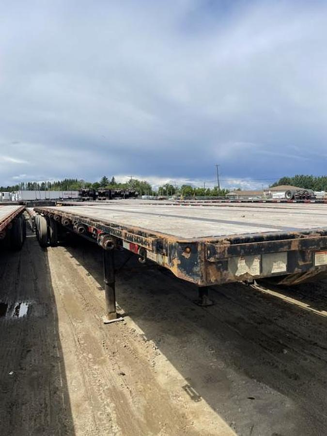 Used 2014 Great Dane 53' Tridem Flat Deck/Highboy