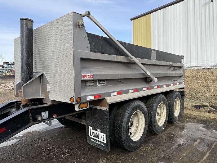 Used 2023 Load Line 15' Tridem Gravel Pony Pup