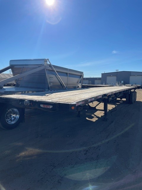 Used 2016 Manac 53' Tridem Flat Deck/Highboy - #FD1073