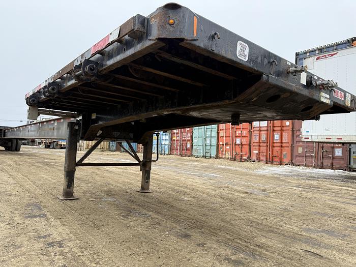 Used 2015 Fontaine 53' Tridem Extendable/Trombone Flat Deck