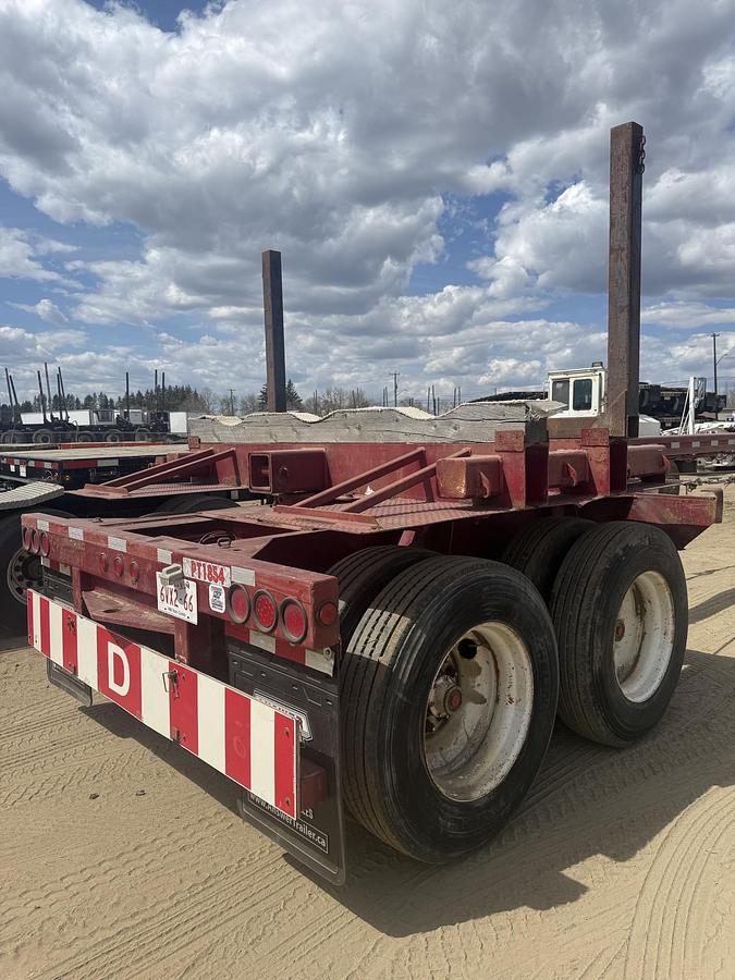 Used 2009 Deloupe Pole Trailer - #PT1854