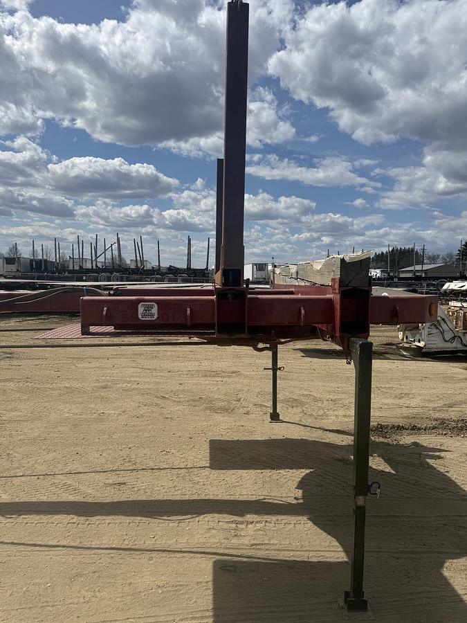 Used 2009 Deloupe Pole Trailer - #PT1854