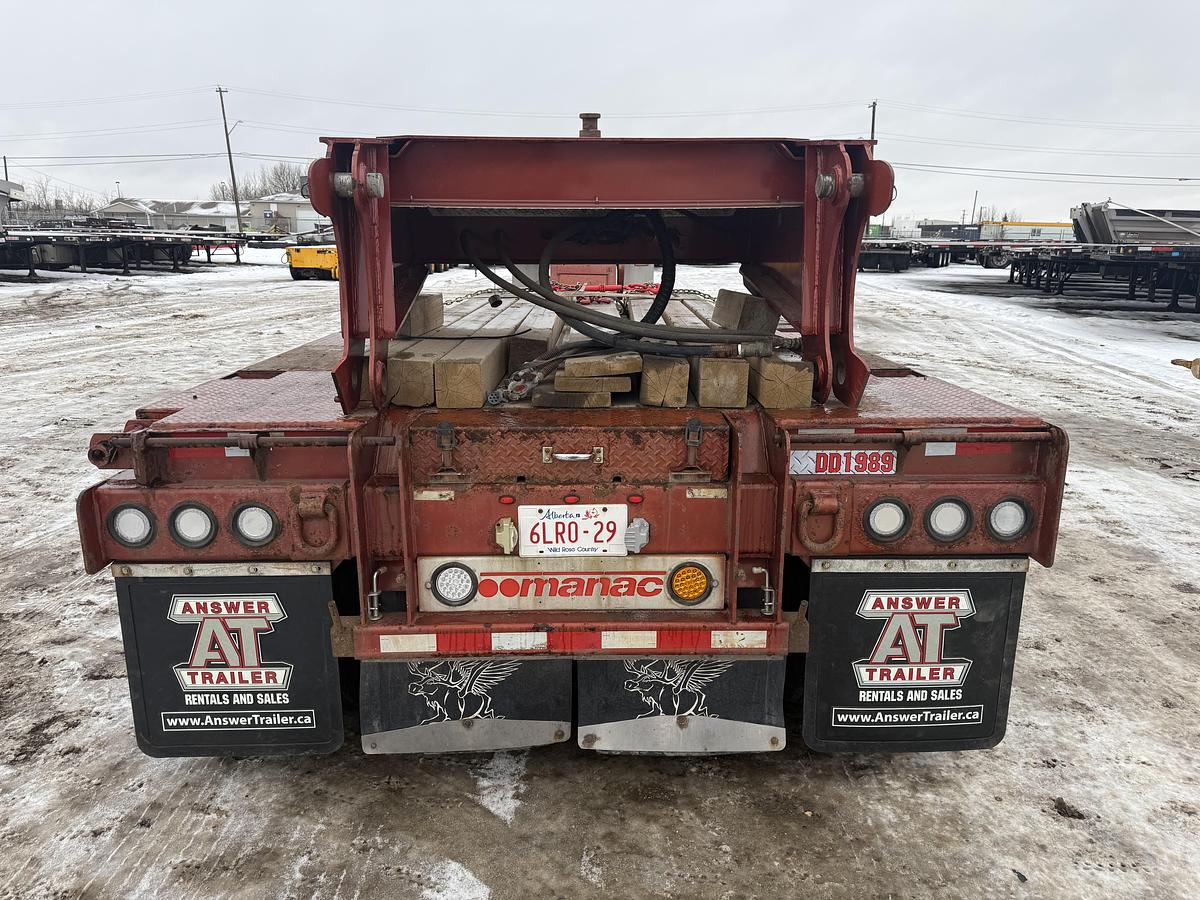 Used 2012 Manac 12 Wheel Double Drop Low Bed