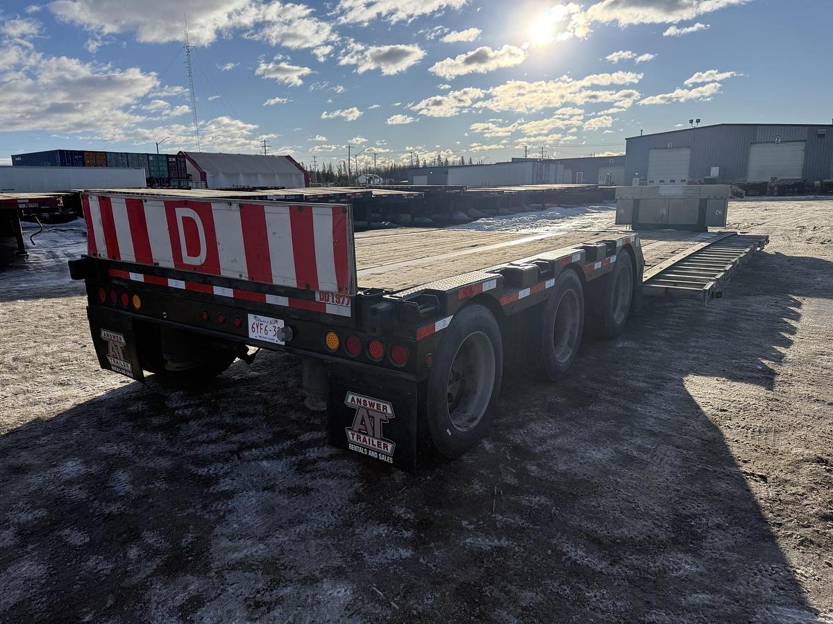 Used 2012 Muvall Tridem Double Drop Ag Trailer Mechanical RGN