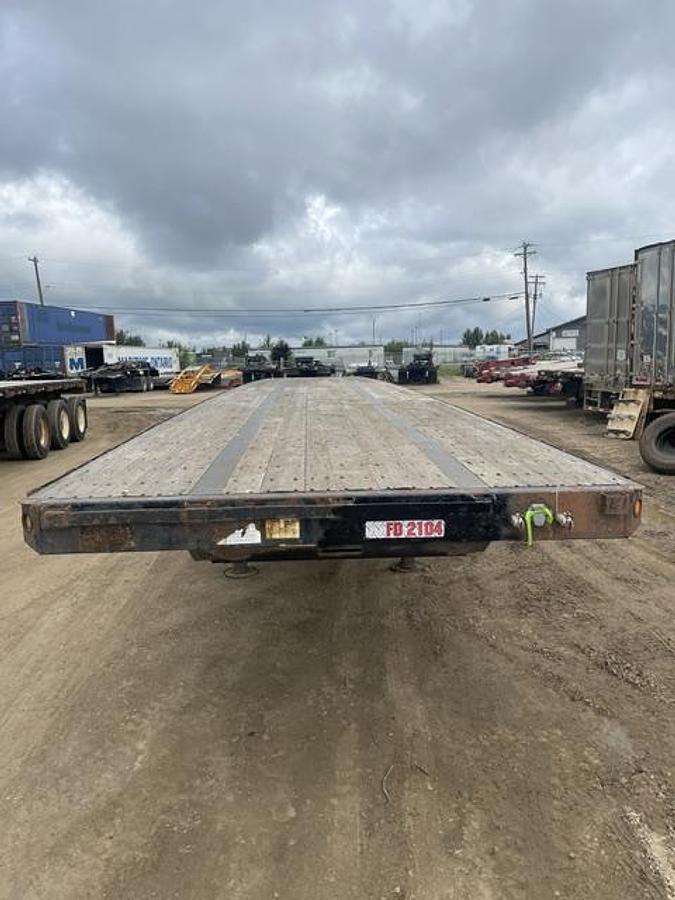 Used 2009 Great Dane 53' Tandem Flat Deck/Highboy Flatbed