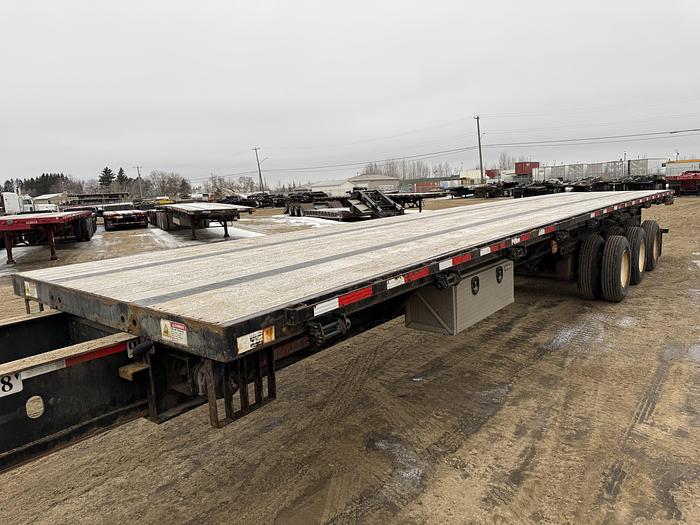 Used 2015 Fontaine 53' Tridem Extendable/Trombone Flat Deck