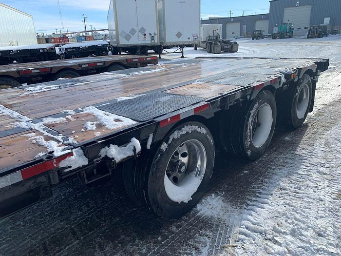 Used 2009 Manac Tridem Step Deck Extendable/Trombone