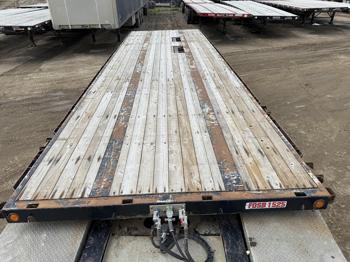 Used 2013 Doepker Flat Deck Super B Lead/Pup