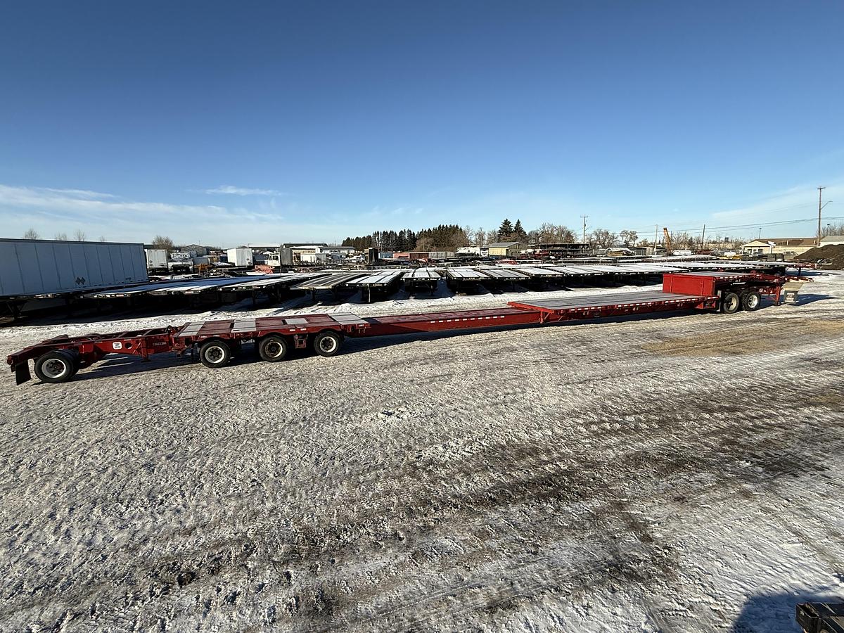 Used 2016 Manac 53' Step Deck Extendable/Trombone