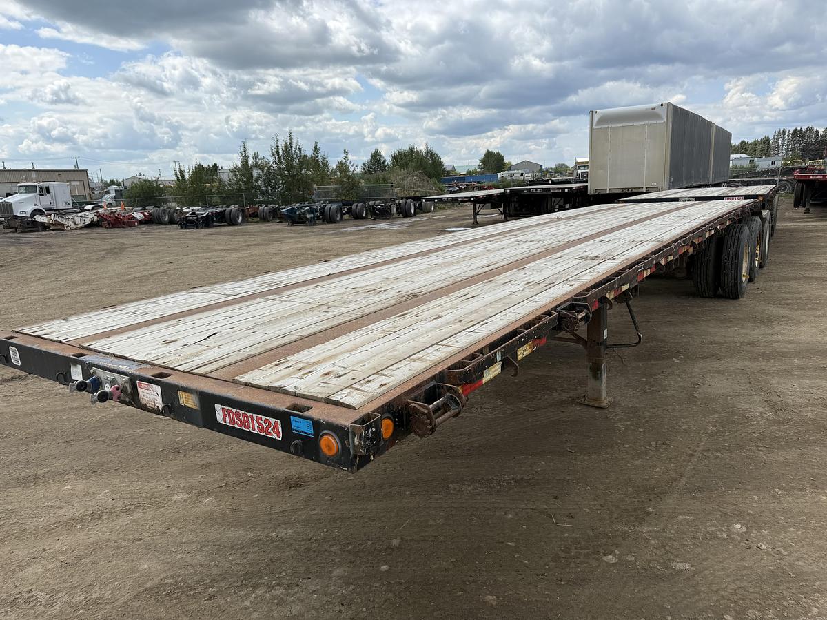 Used 2013 Doepker Flat Deck Super B Lead/Pup