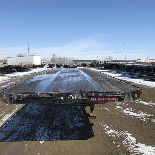 Used 2016 Cancade 53' Tridem Flat Deck/Highboy