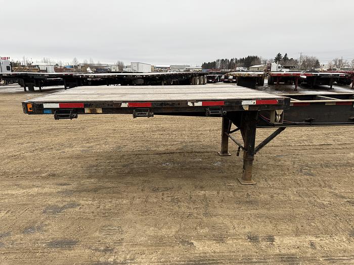 Used 2015 Fontaine 53' Tridem Extendable/Trombone Flat Deck