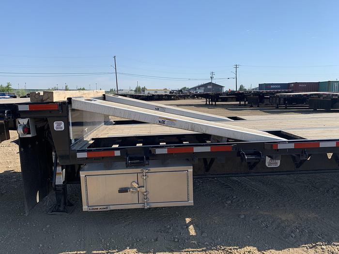 Used 2024 Lode King 53' Tridem Step Deck with Ramps