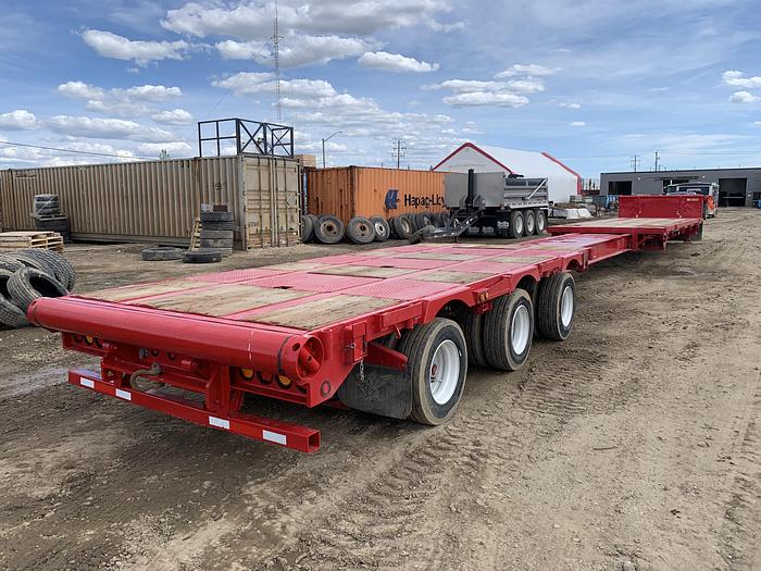 Used 2013 Manac 53' Tridem Extendable/Trombone Step Deck