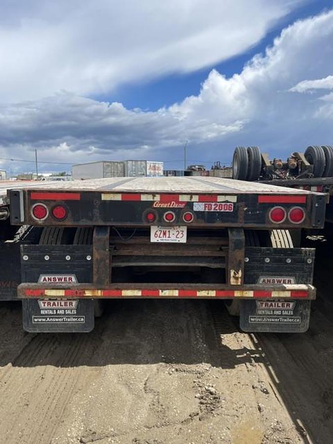 Used 2010 Great Dane 53' Tridem Flat Deck/Highboy - #FD2006