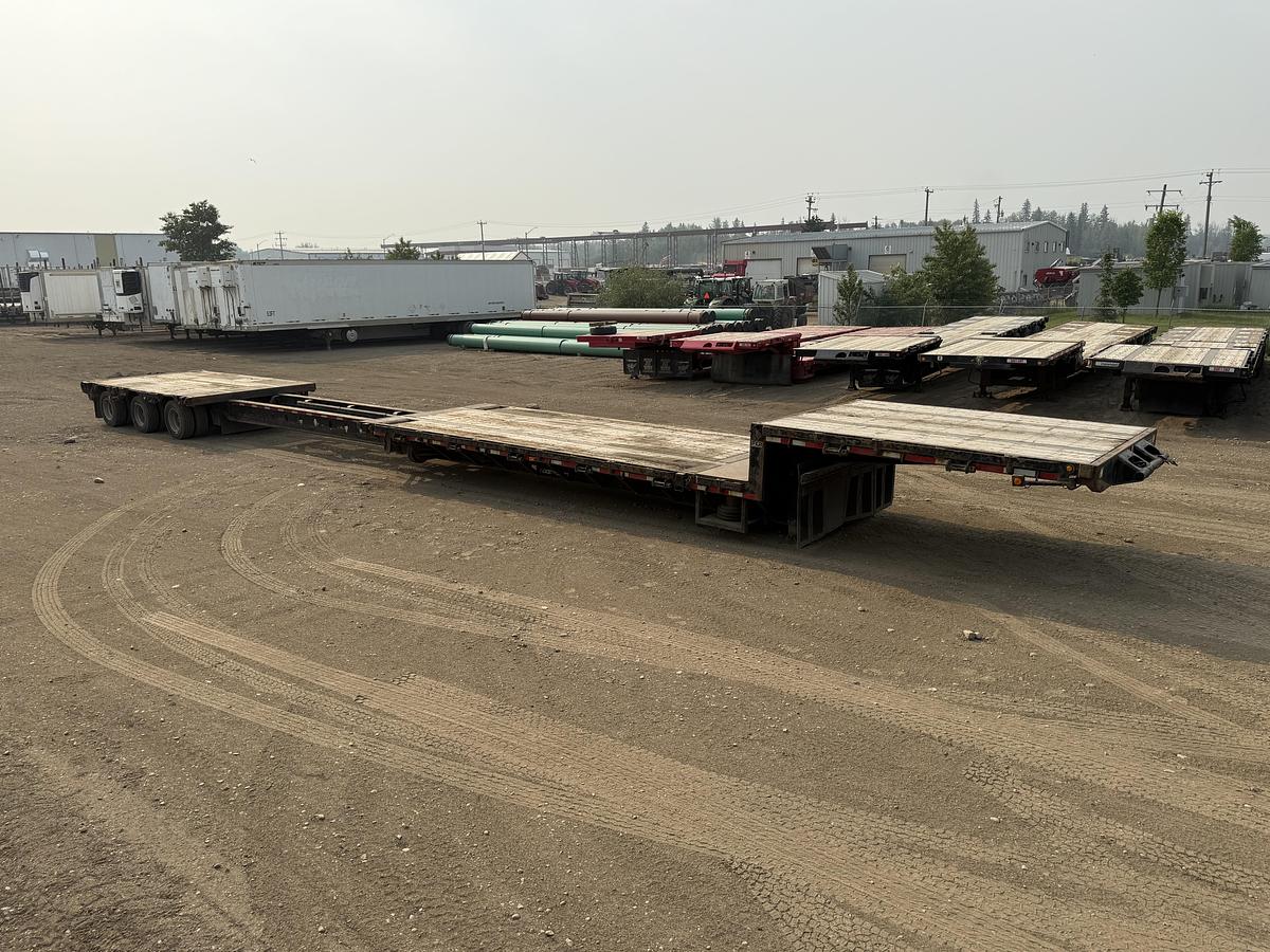 Used 2014 Lode King 53' Tridem Extendable/Trombone Step Deck