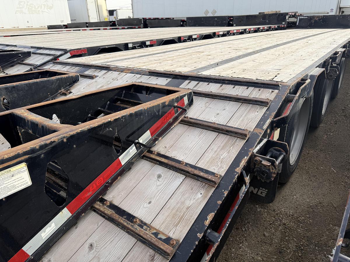 Used 2022 Lode King 53' Tridem Step Deck with Ramps