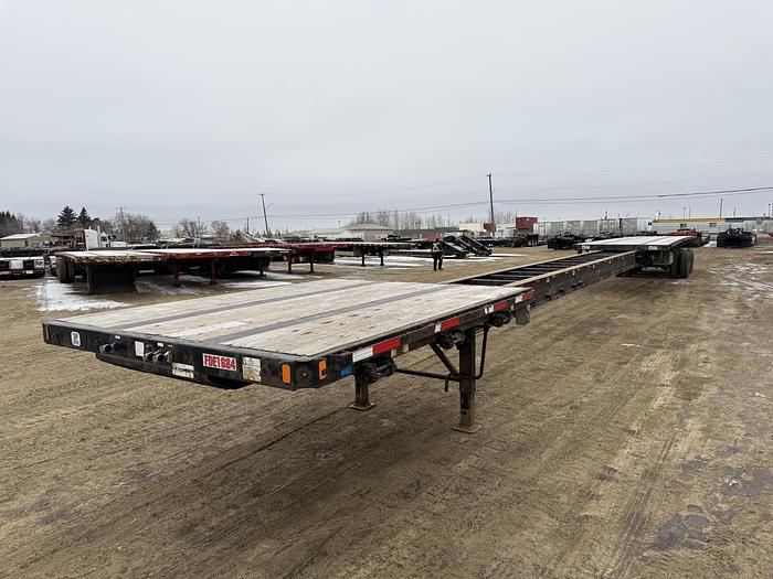 Used 2015 Fontaine 53' Tridem Extendable/Trombone Flat Deck