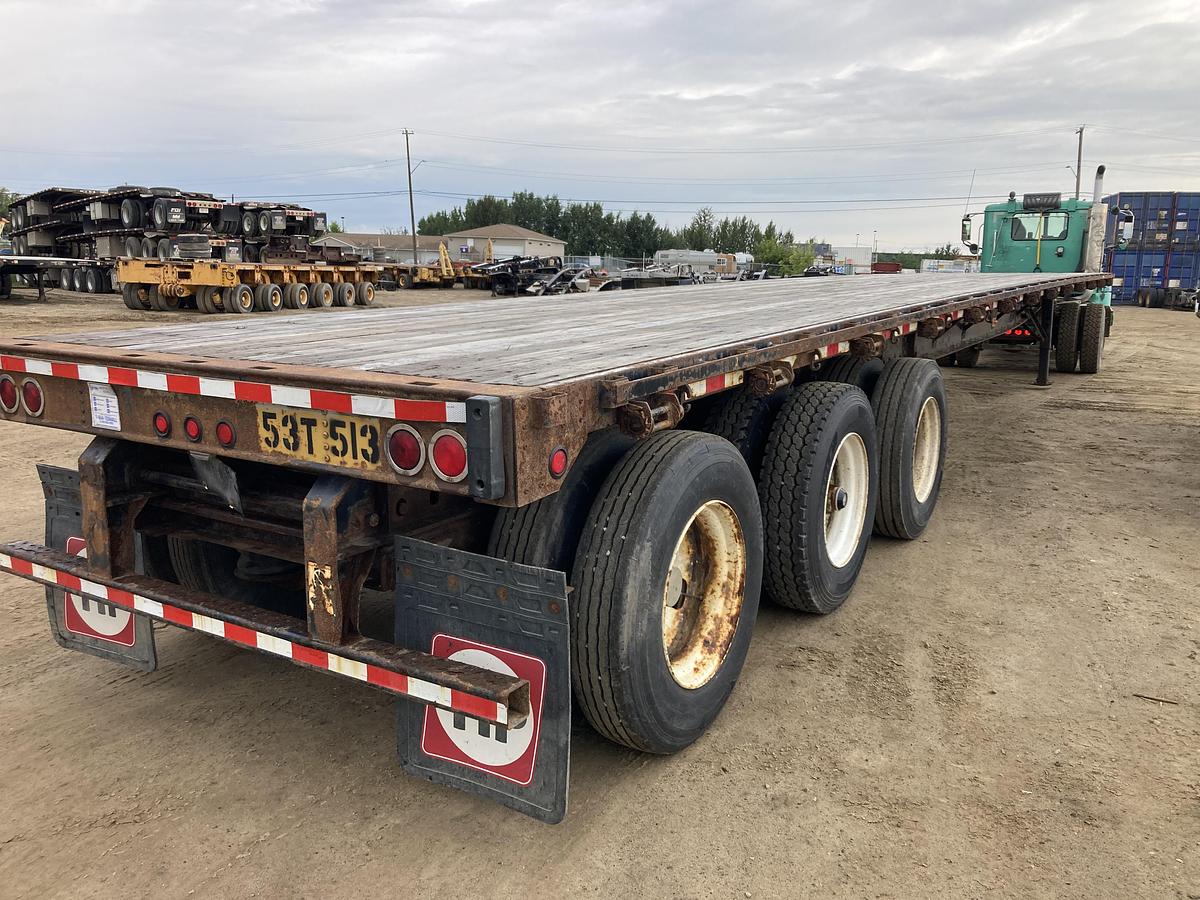 Used 2012 Great Dane 53' Tridem Flat Deck/Highboy