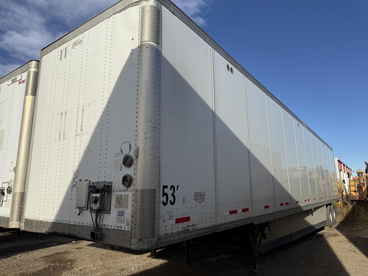 Used 2012 WABASH 53' Tandem Insulated Heater Van