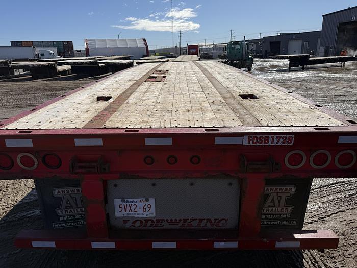 Used 2016 Lode King Flat Deck Super B Lead/Pup