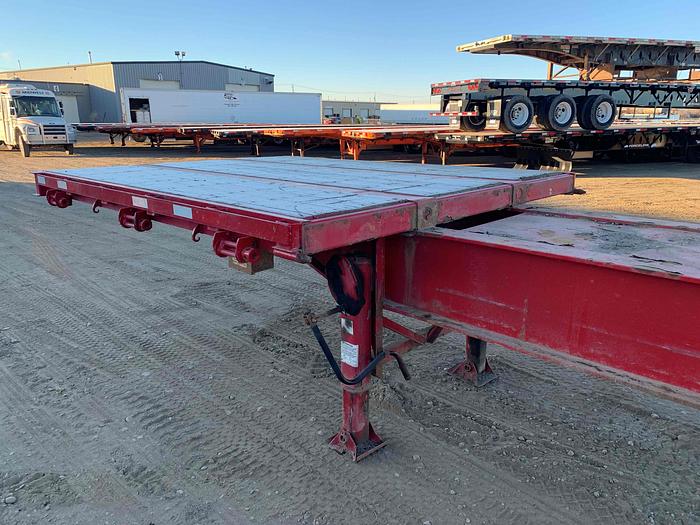 Used 2013 Manac Tridem Hi Boy Trailer - Trombone/Extendable