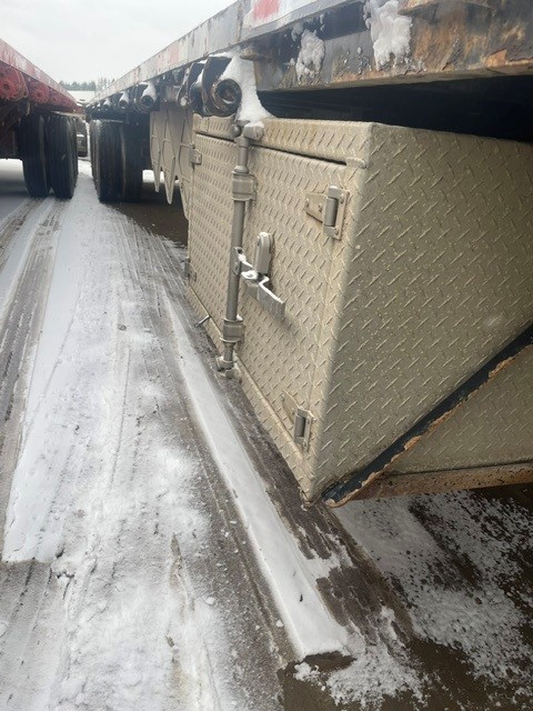Used 2020 Manac 53' Tridem Flat Deck/Highboy - #FD1542