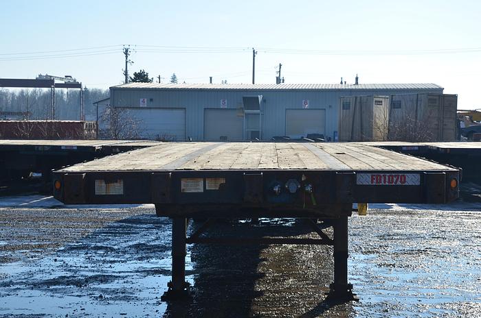 Used 2011 Great Dane 53' Tridem Flat Deck/Highboy