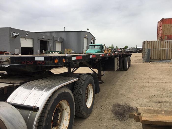 Used 2016 Cross Country 53' Tridem Flat Deck/Highboy