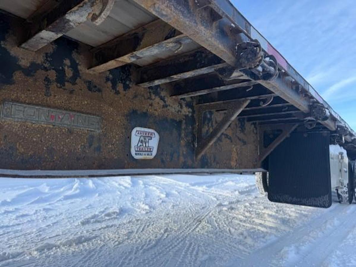 Used 2012 Fontaine 53' Tridem Flat Deck/Highboy