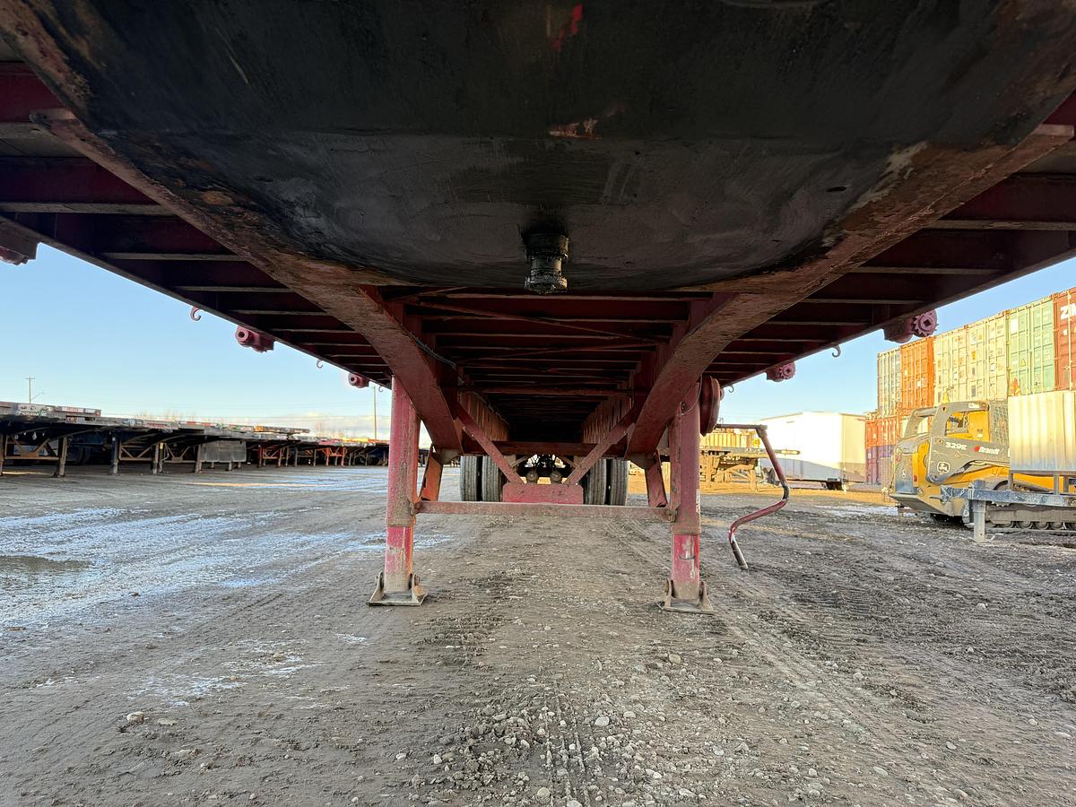 Used 2015 Manac 53' Tridem Flat Deck/Highboy