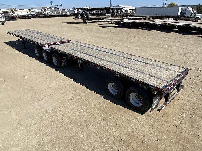 Used 2023 Lode King Super B Flat Deck Trailer